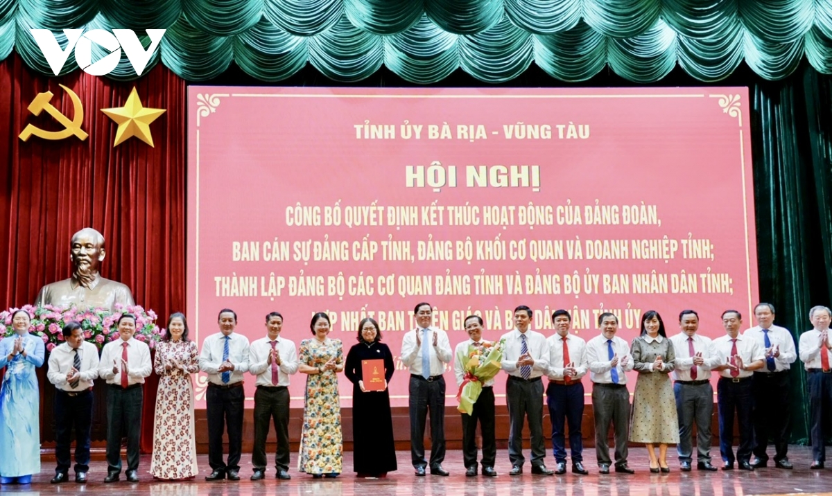5 Ủy viên Thường vụ Tỉnh ủy Bà Rịa-Vũng Tàu xin nghỉ công tác trước tuổi